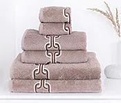 Ručník Verdi světle hnědý