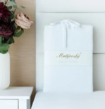 Biele BAVLNENÝ MIKROPLYŠ