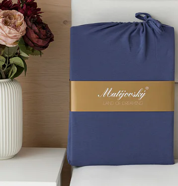 Tmavo modré INTERLOCK