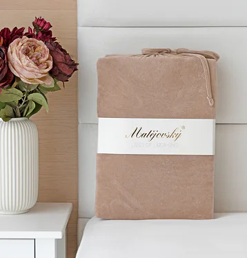 Hnedé BAVLNENÝ MIKROPLYŠ