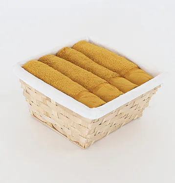 Luna medovo-žltá 4 ks