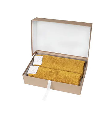 Luna medovo žltá 2 ks