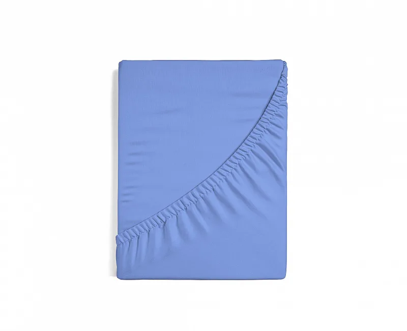 Prostěradlo Světle modré JERSEY STANDARD