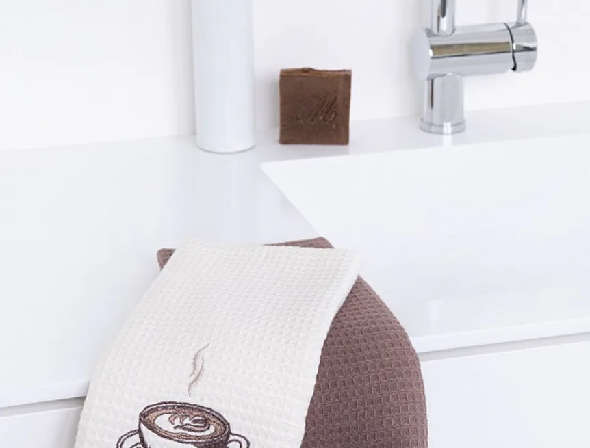 Kuchyňské utěrky Cappuccino