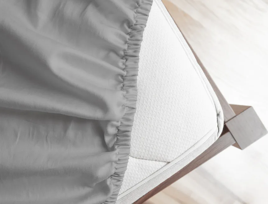 Prostěradlo Světle šedé ELASTAN STANDARD