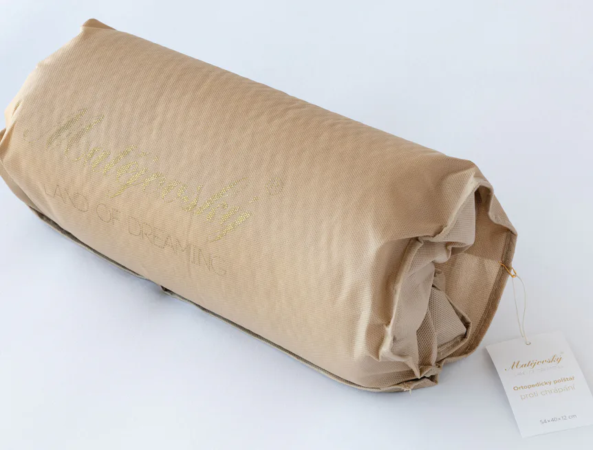 Ortopedický polštář proti chrápání