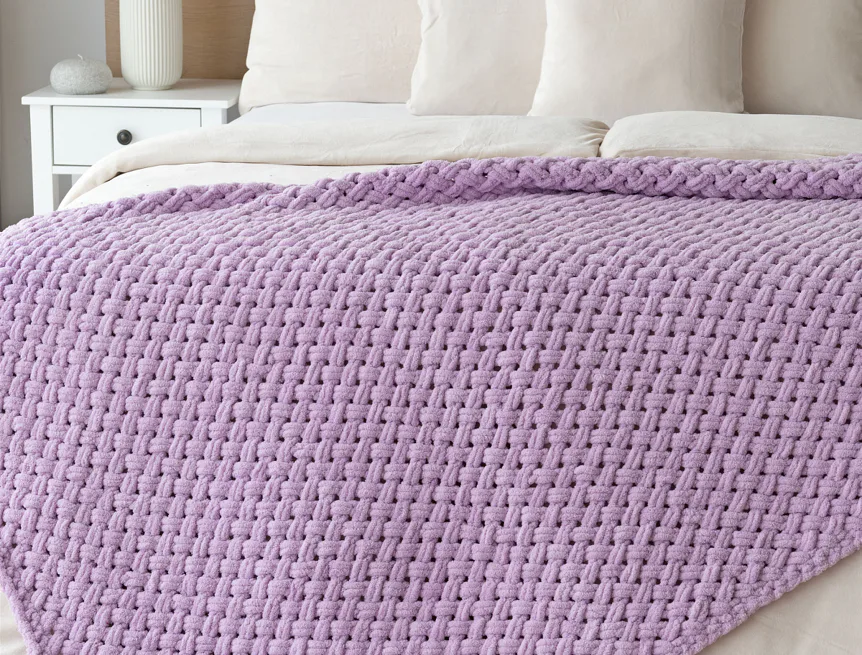 Deka Knittingly lila