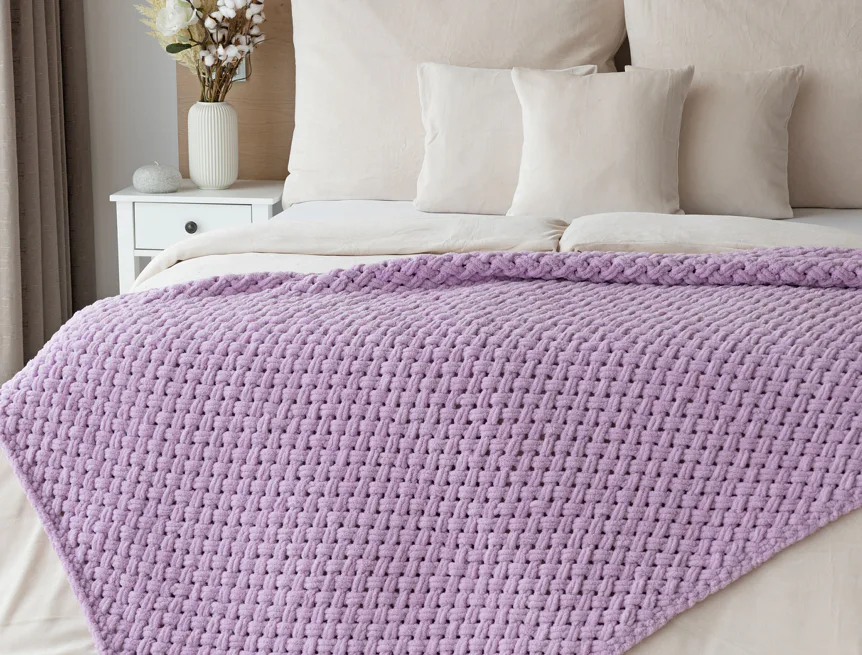 Deka Knittingly lila