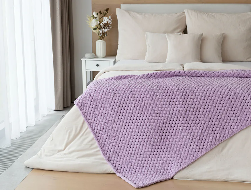 Deka Knittingly lila