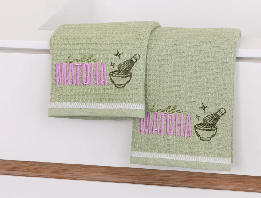 Kuchyňské utěrky Matcha