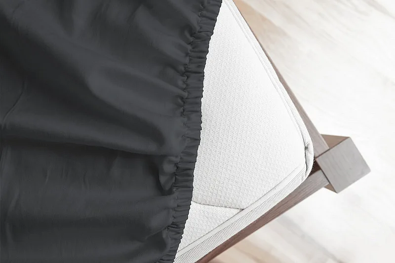 Prostěradlo Antracitové JERSEY PREMIUM